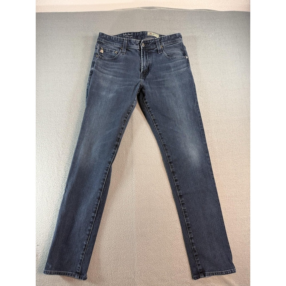 AG Adriano Goldschmied Tellis Jeans Mens 30x32 Blue Slim Tapered Denim Japan